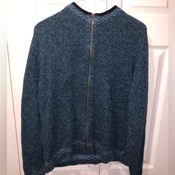 vintage Woolrich peacock sweater - Picture 1 of 5